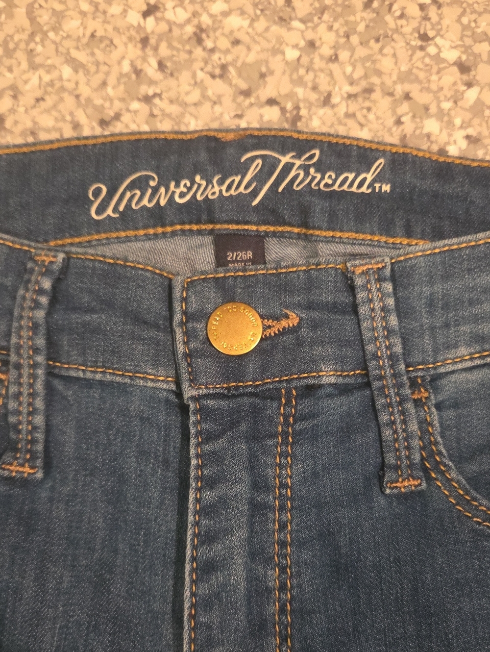 Universal Thread High Rise Skinny Jeans Size 2 - Picture 3 of 4